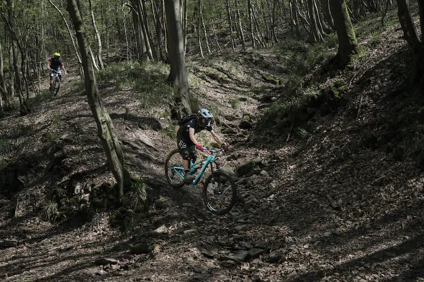 Fietsen een goede combi met hardlopen mountainbike