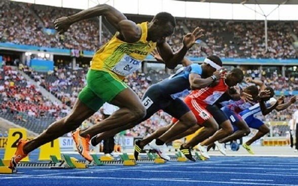 Topsporter worden Usain Bolt