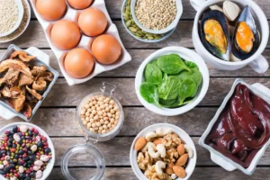 Gezonde voeding hardlopers ijzer