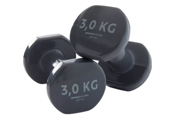 Krachttraining thuis voor hardlopen gewicht 3 kg