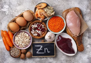 Gezonde voeding hardlopers Zink