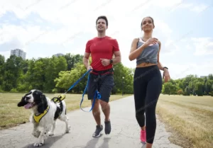 De hond trainen om mee te gaan hardlopen