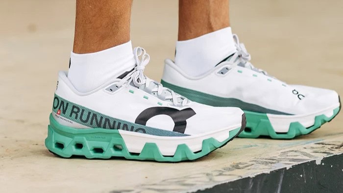 On hardloopschoenen