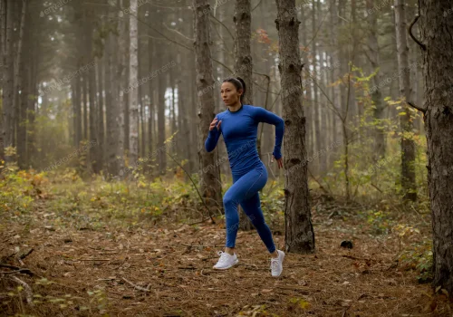 Topsnelheid verbeteren met hardlopen bos